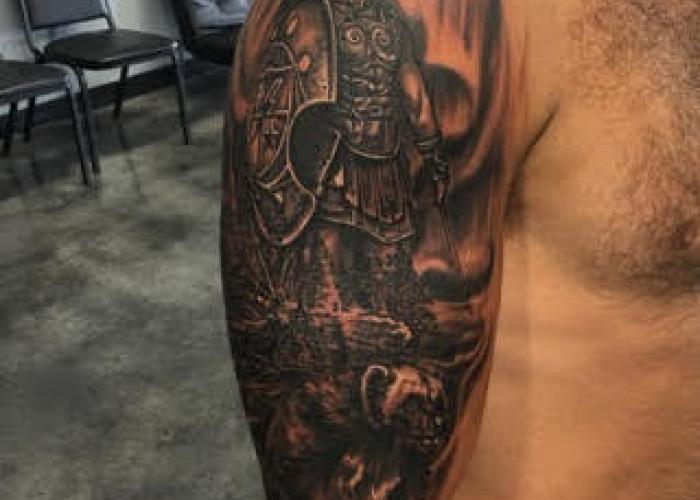 Michigans No 1 fan Jay Rhadigans got 12 Wolverinesthemed tattoos to  prove it  mlivecom